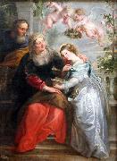 Peter Paul Rubens The Education of Mary oil on canvas